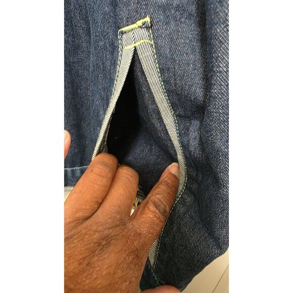 Fubu Platinum Fat Albert Denim Jacket Embroidered Cartoon Graphics Size XL - Picture 7 of 12